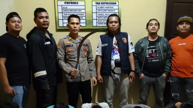 Respon Cepat Polsek Linggau Selatan Keresahan Warga Terkait Video Viral Aksi Tawuran Remaja   
