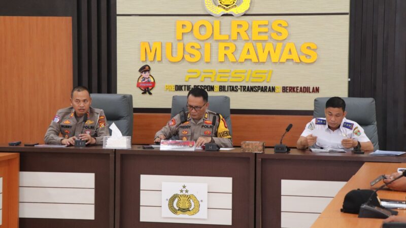 Kesiapan Ops Ketupat Musi 2026 dan Dukung Gerakan BELIDA, Polres Musi Rawas Gelar Rapat dan Survei Jalan Rusak
