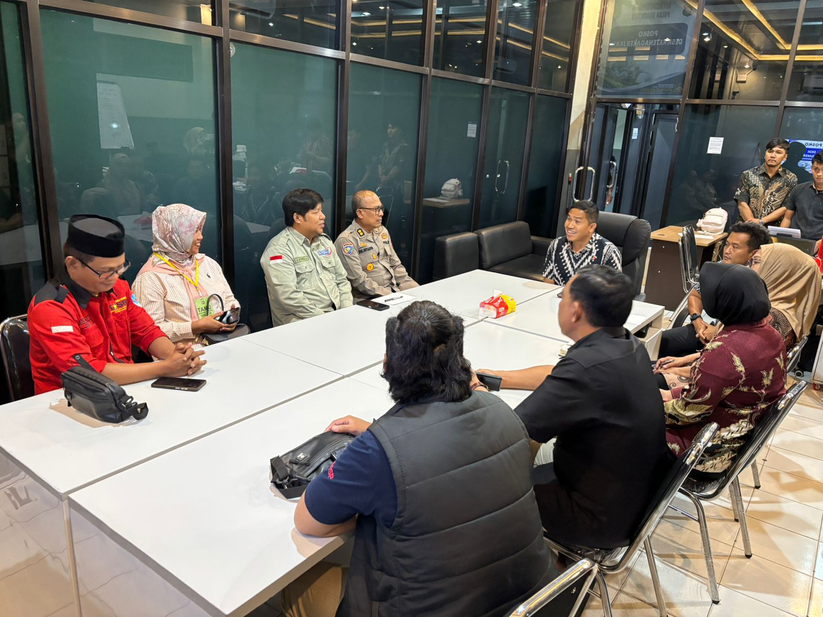 Audiensi dan Sosialisasi Serikat Buruh Bersama Polda Gorontalo Perkuat Sinergi Penanganan Masalah Ketenagakerjaan  ‎