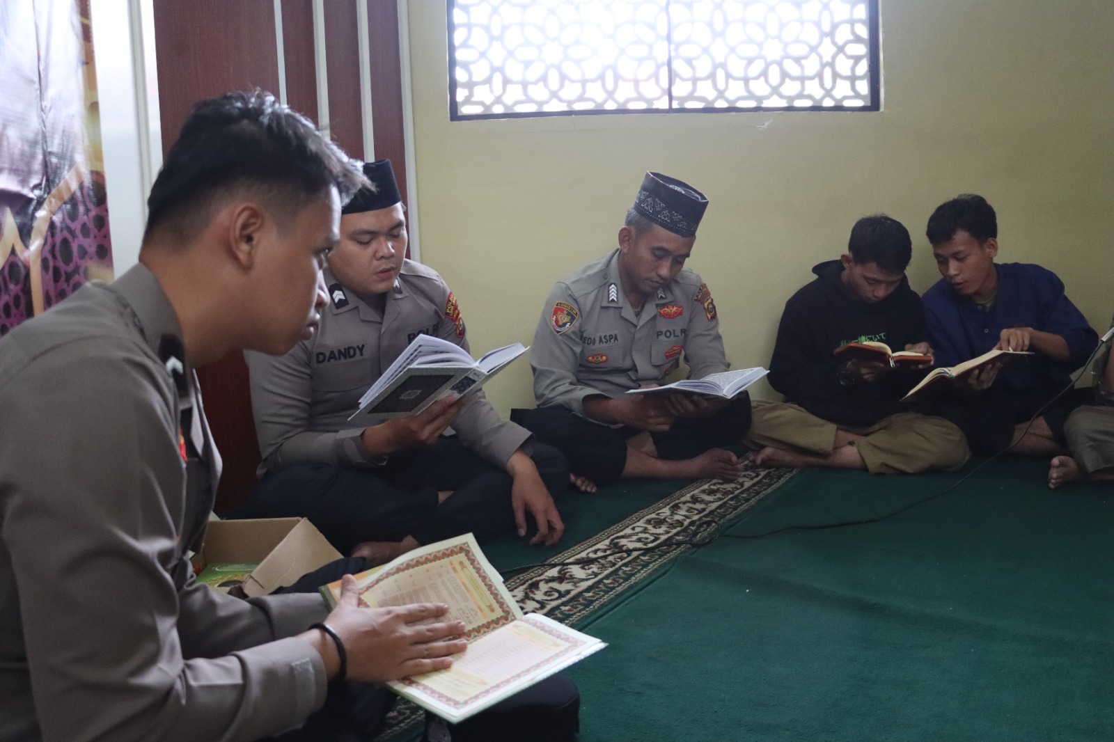 Semarakkan Bulan Suci Ramadhan 1447 H, Polres lubuk Linggau Laksanakan kegiatan Tadarus Khatam Al-Qur’an 