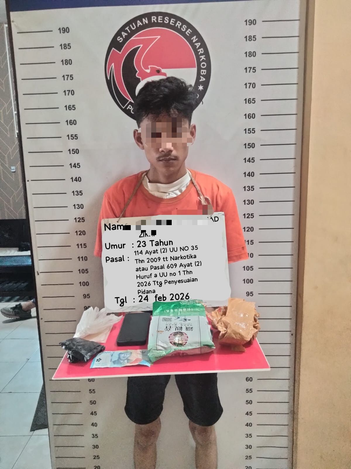 Lebih Dari 1 Kilogram Peredaran Sabu Berhasil Diungkap Satresnarkoba Polres Labuhanbatu, Polda Sumut 