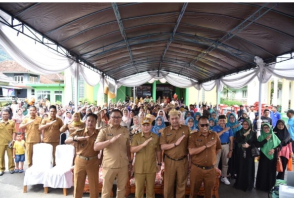 Diskatan Target 25 Titik GPM, Warga Desa Haurkuning Serbu Belanja Sembako