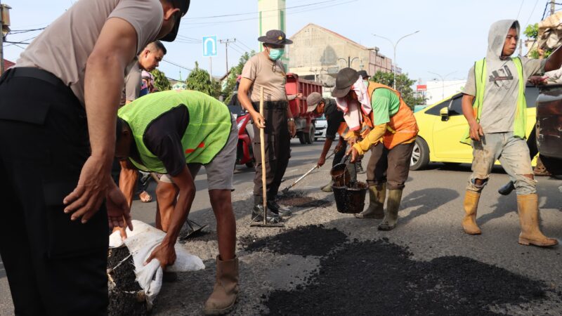 Mendukung Program Nasional Gerakan Indonesia ASRI , Polres Lubuk Linggau Sinergi Lintas Sektoral Aksi Nyata Program BELIDA