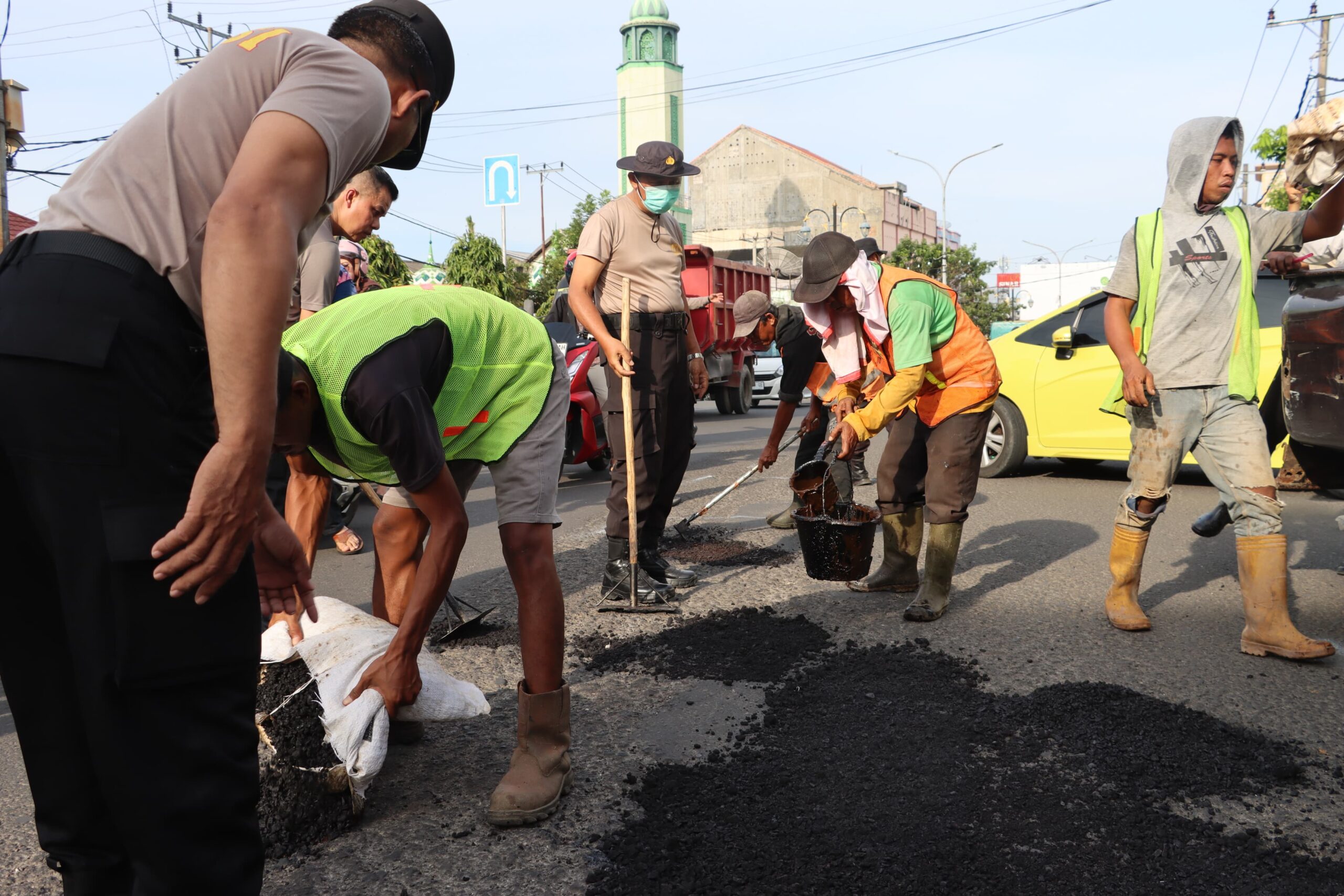 Mendukung Program Nasional Gerakan Indonesia ASRI , Polres Lubuk Linggau Sinergi Lintas Sektoral Aksi Nyata Program BELIDA