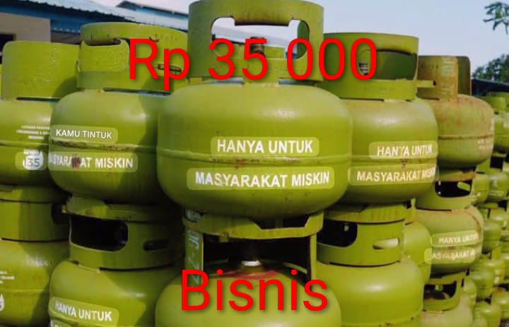 Gas LPG 3 Kg Bersubsidi Di Megang Sakti Melambung Tinggi Diduga Pangkalan Menjual Jauh Lampaui HET
