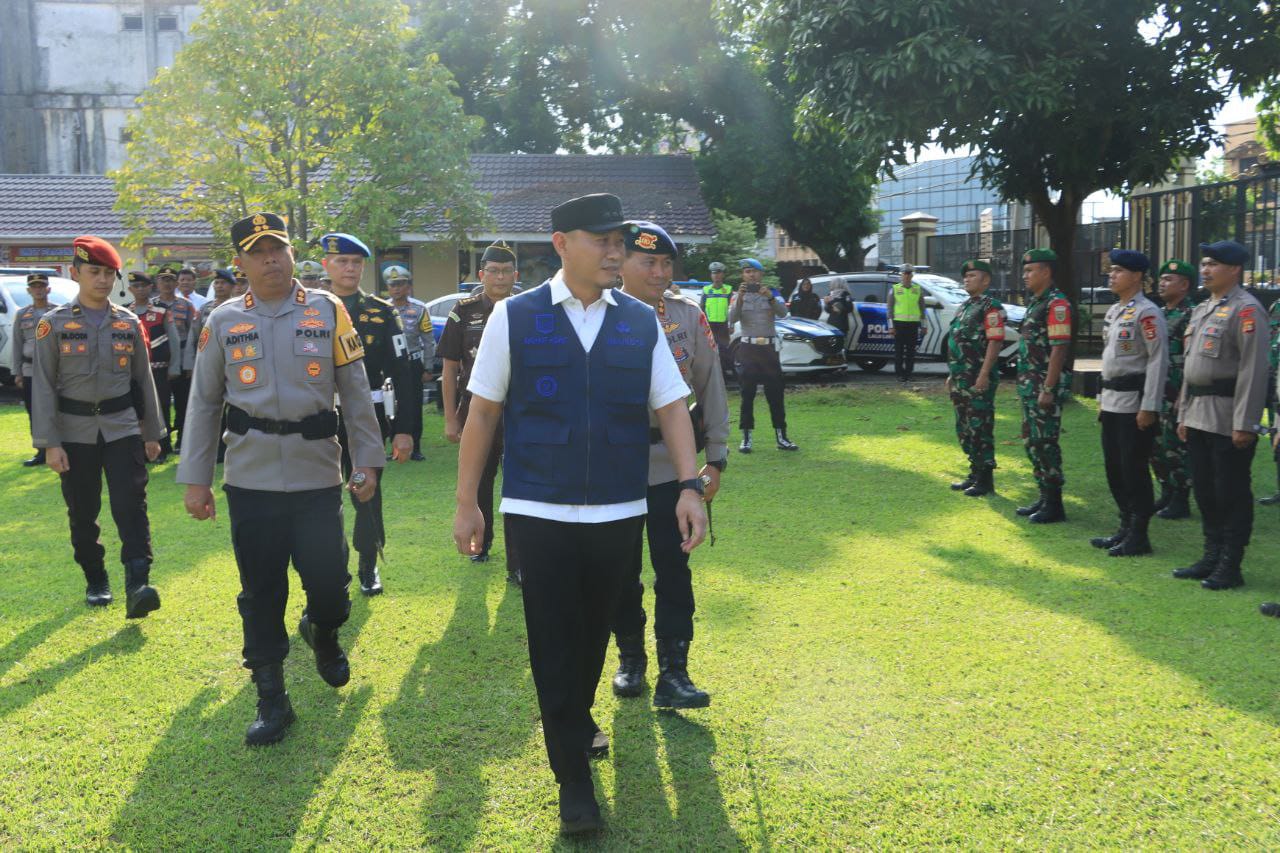 Menjelang Hari Raya Idul Fitri 1447 H / 2026 M, Polres Lubuk Linggau Gelar Apel Pasukan Operasi “Ketupat-2026” 