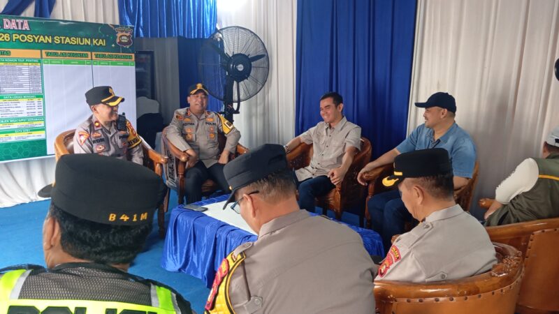 Guna menjamin Keamanan dan Kenyamanan Masyarakat, Kapolres Lubuk Linggau Tinjau Setiap Titik Pos Pengamanan Operasi Ketupat Musi 2026