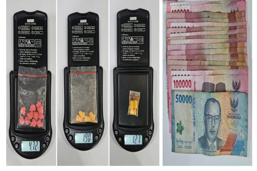 Tunjukkan Taringnya Ungkap Peredaran Gelap Narkotika Satresnarkoba Polres Lubuklinggau, Bongkar praktik penyalahgunaan sebuah Cafe di Petanang