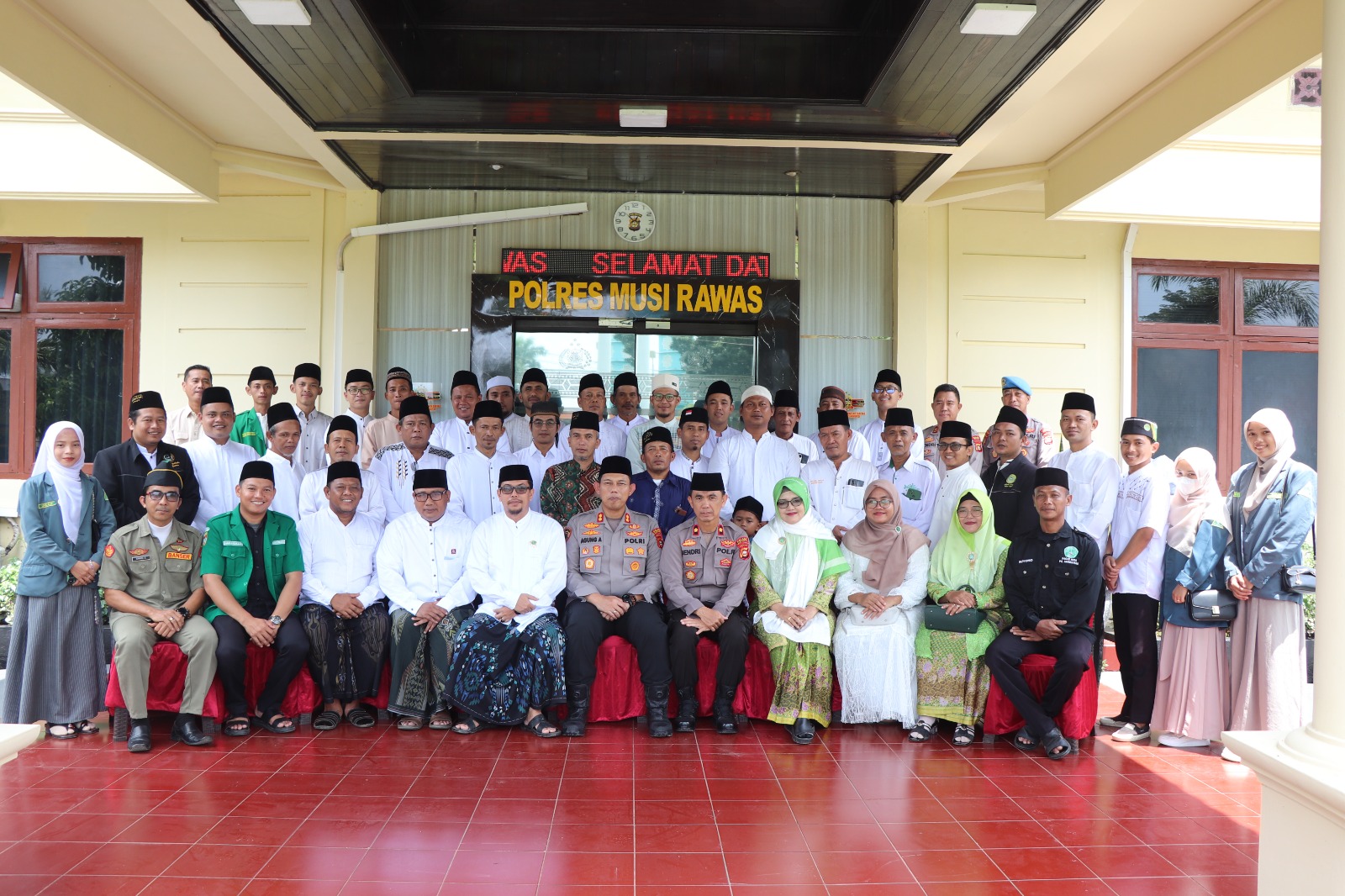 Polres Musi Rawas Terima Kunjungan dan Silaturahmi PCNU Musi Rawas Beserta Banom