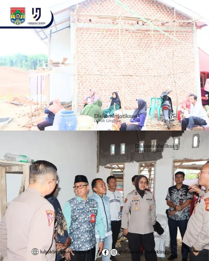 Asisten I Bidang Pemerintahan dan Kesra Setda, H. Heri Zulianta Hadiri Bhakti Sosial Bedah Rumah Yang Diselenggarakan Polres Lubuk Linggau