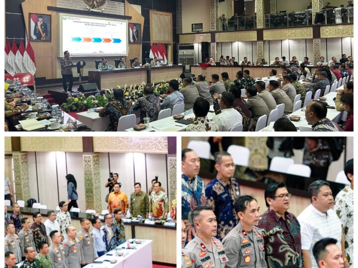 Wakapolres Musi Rawas Hadiri Rakor Dukungan Forkopimda