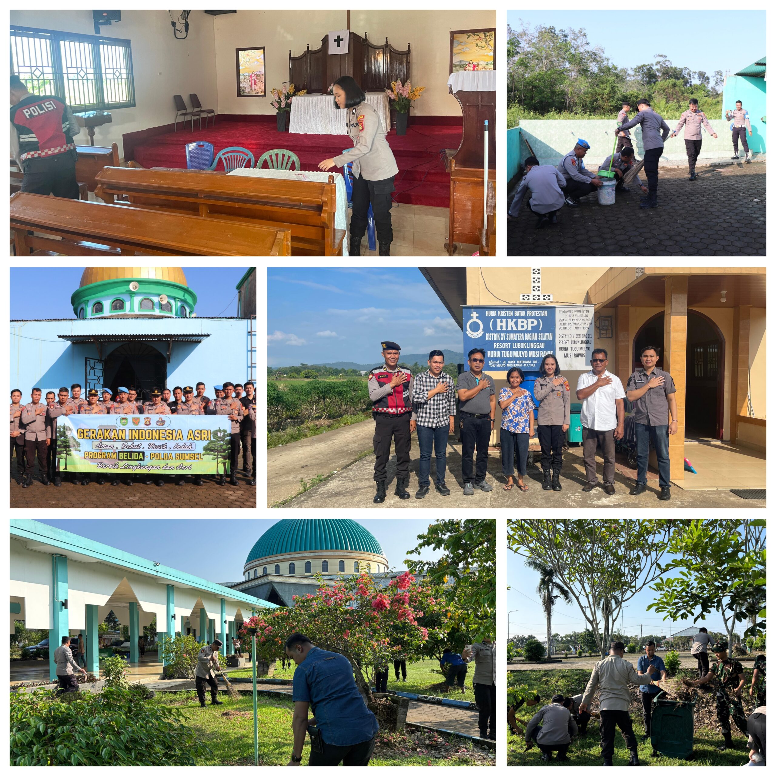 Sukseskan Program Nasional ASRI dan BELIDA, Polres Musi Rawas Gelar Baksos dan Bakti Religi Jelang Hari Bhayangkara ke-80