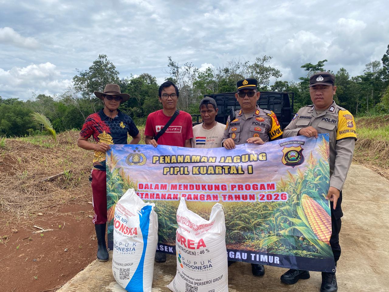Polsek Lubuk Linggau Timur Berharap Dapat Memberikan Manfaat Nyata Bagi Kesejahteraan Masyarakat dan Memperkuat Kemandirian Pangan di wilayah Kota Lubuk Linggau