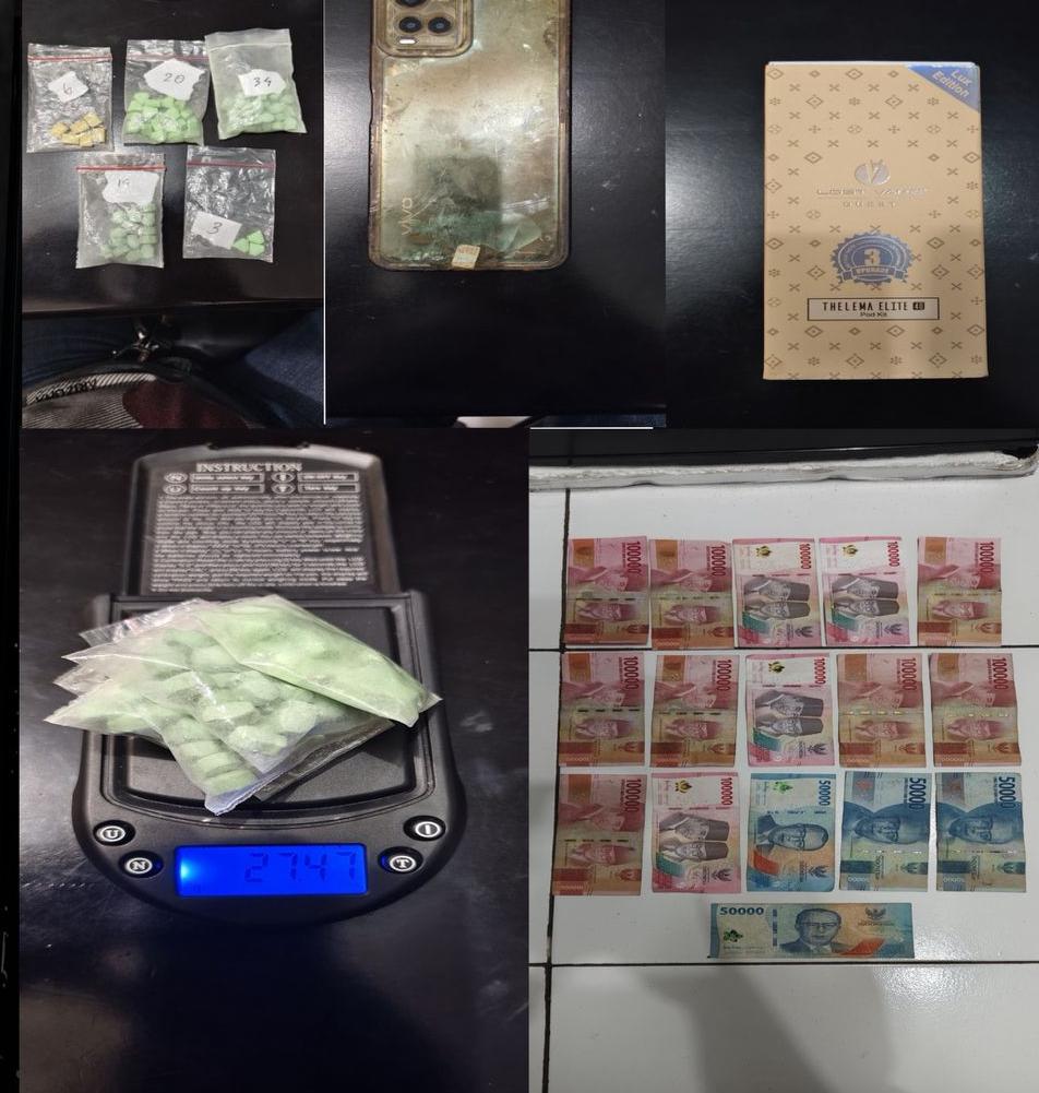 Peredaran Narkotika Berhasil Dicegat Seorang Pria Berinisial JA (35), Ditangkap Satresnarkoba Polres Lubuklinggau Berikut Barang Bukti 