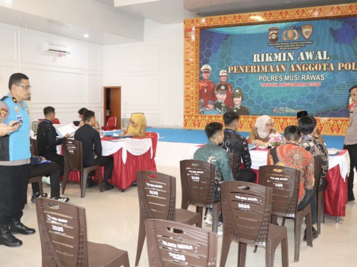 Polres Musi Rawas Gelar Rikmin Awal Penerimaan Bintara Polri 2026, Kapolres : Jangan Percaya Oknum Bisa Meluluskan