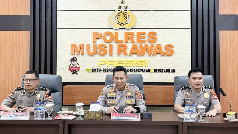 Dipimpin Wakapolri, Polres Musi Rawas Bersama Instansi Terkait Ikuti Zoom Meeting Antisipasi Fenomena El Nino “Godzilla”