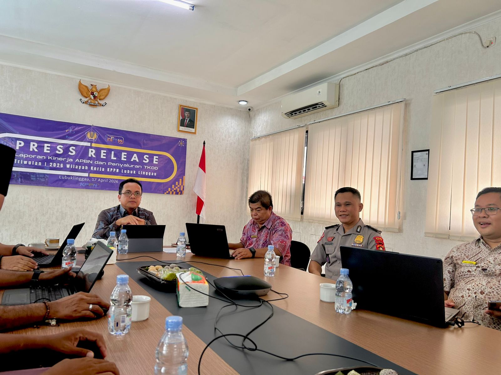 Ps. Kasikeu Polres Lubuk Linggau, Menerima Penghargaan Sebagai Pengelola Kartu Kredit Pemerintah 