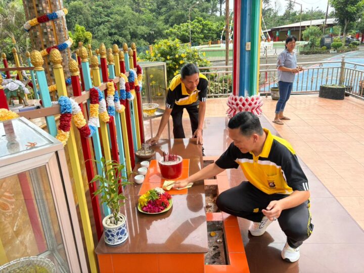 Sat Intelkam Polres Lubuk Linggau Menjelang Peringatan Hari Bhayangkara ke-80 tahun 2026, Aksi Peduli Lingkungan dan Toleransi 