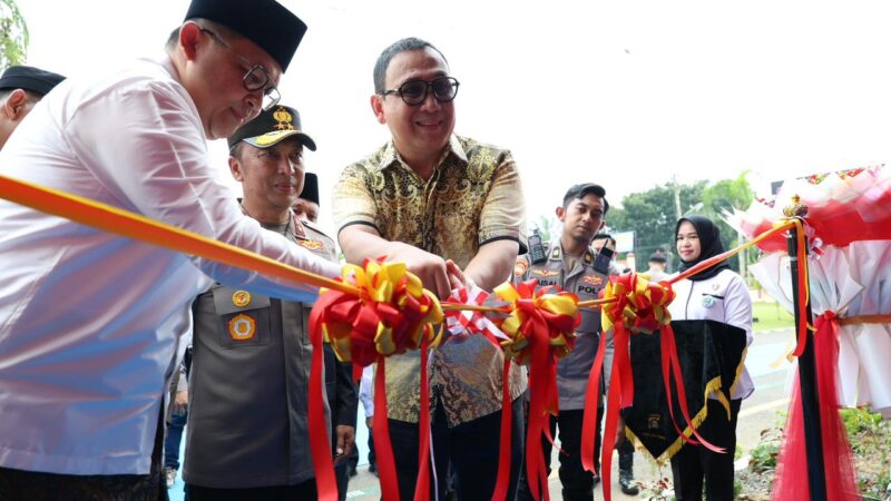 Pastikan predikat WBK, Kapolda Sumsel Resmikan Gedung Pelayanan SPKT Polres Musi Rawas