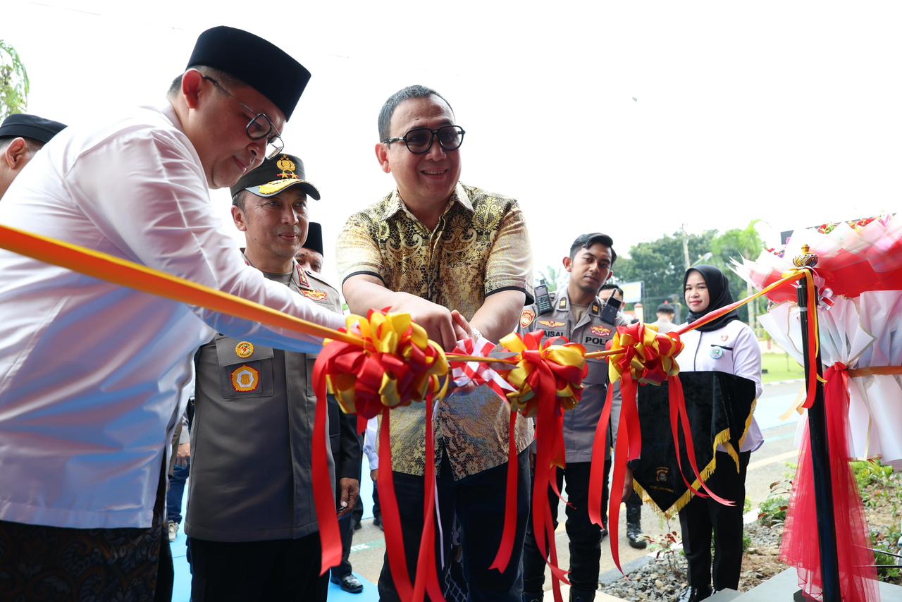 Pastikan predikat WBK, Kapolda Sumsel Resmikan Gedung Pelayanan SPKT Polres Musi Rawas