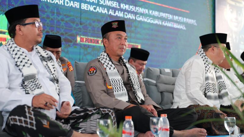 Jaga Stabilitas Kamtibmas, Kapolda Sumsel Ajak Santri dan Ulama Rawat Kebhinekaan Indonesia