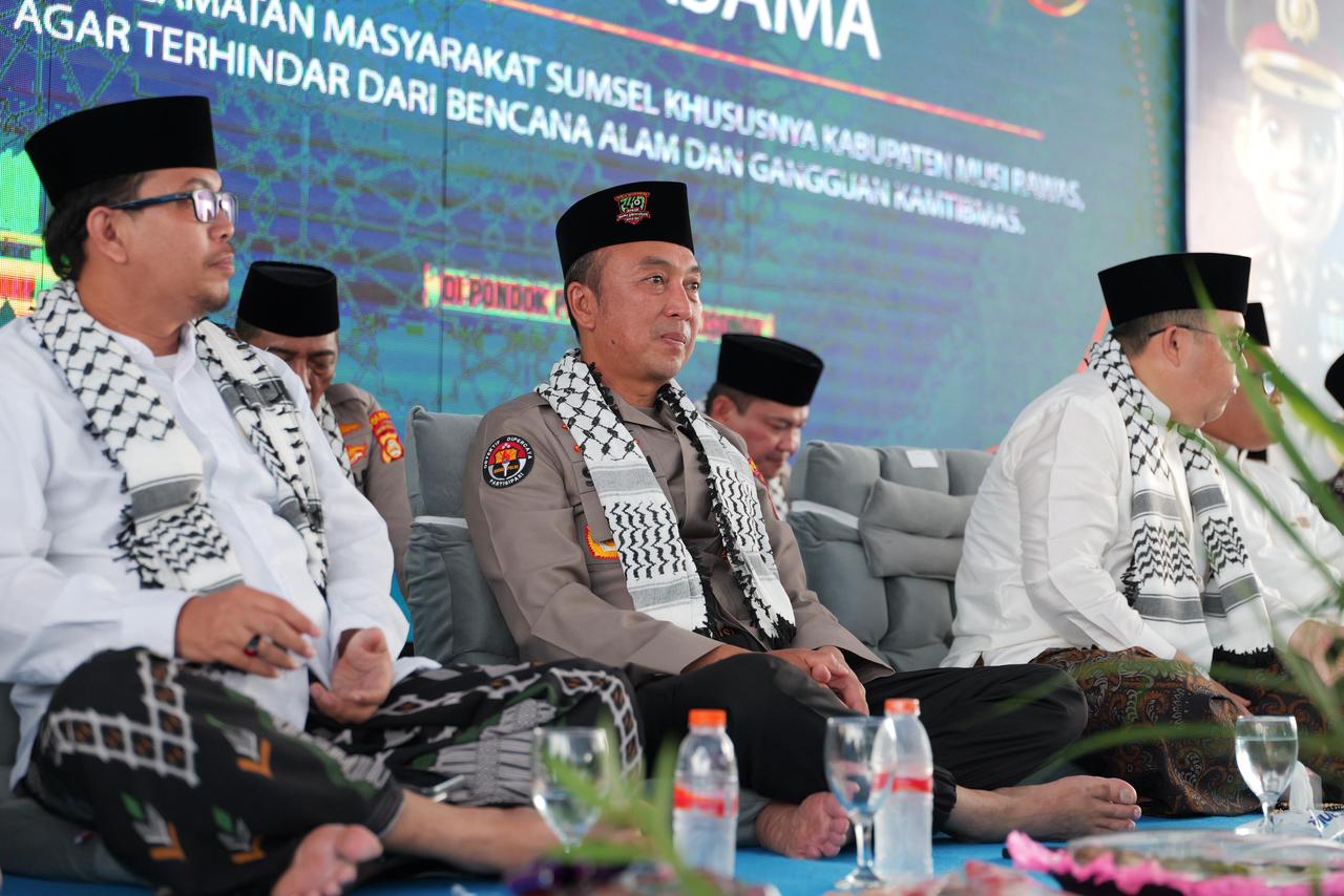 Jaga Stabilitas Kamtibmas, Kapolda Sumsel Ajak Santri dan Ulama Rawat Kebhinekaan Indonesia
