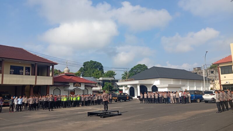 Pastikan Situasi Aman dan Tertib Peringatan Hari Buruh Internasional (Mayday), Polres Lubuk Linggau Menggelar Apel Siaga 