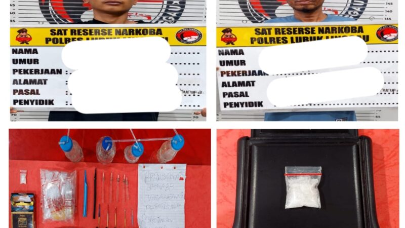 Diduga Kuat Menjadi Lapak Transaksi Sabu, Satresnarkoba Polres Lubuklinggau Grebeg Warga Kelurahan Margorejo