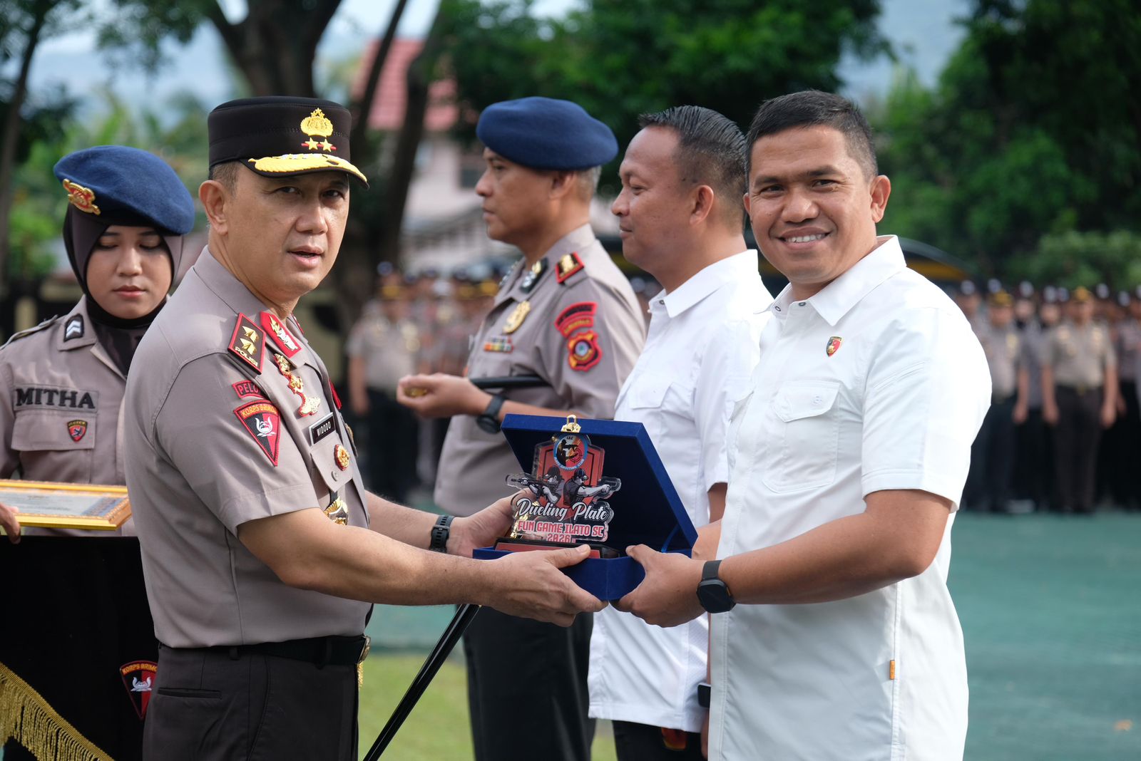 Dir Reskrimsus Kombes Pol. Dr. Maruly Pardede, S.H., S.I.K., M.H., atas Profesionalisme dan Akurasi Menembak yang Ditunjukkan Selama kompetisi, Meraih Juara 3