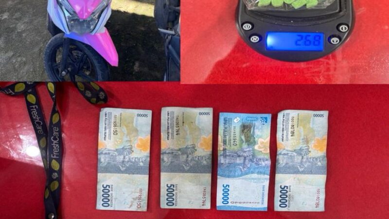Komitmen Berantas Peredaran Gelap Narkotika di Wilayah Hukumnya, Satres Narkoba Polres Lubuk Linggau Amankan Pemuda Berikut 8 butir Pil Berbentuk Logo “WhatsApp” Berwarna Hijau 