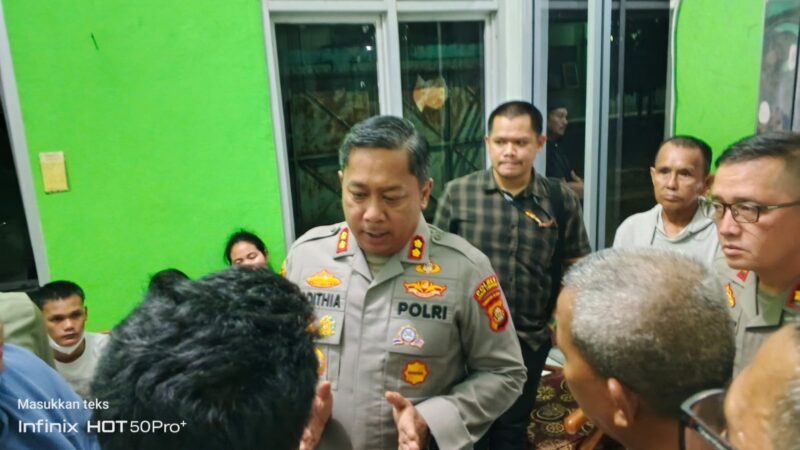 Merespons Peristiwa Memilukan , Kapolres Lubuk Linggau AKBP Adithia Bagus Arjunadi Tunjukkan kepedulian Tinggi Mendatangi Rumah Sakit Siti Aisyah 