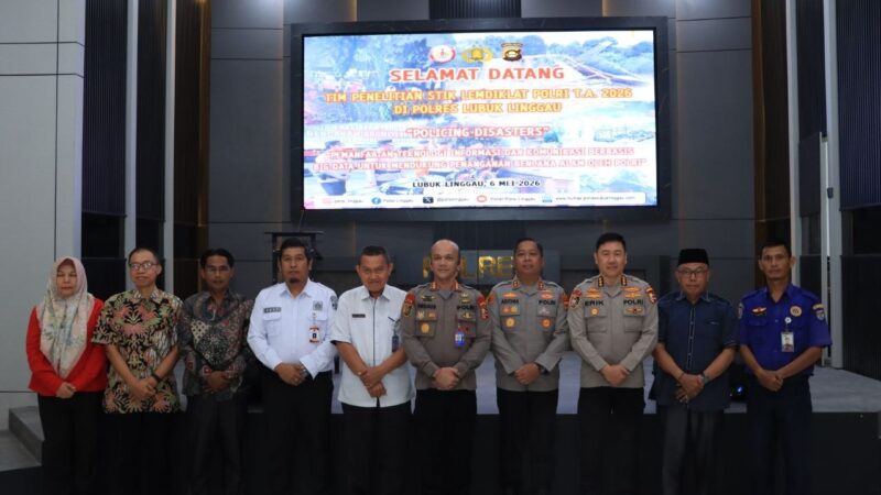 Polres Lubuk Linggau Penanganan Bencana Tidak Hanya Mengandalkan Respons Manual, Melainkan Didukung oleh Analisis Big Data 