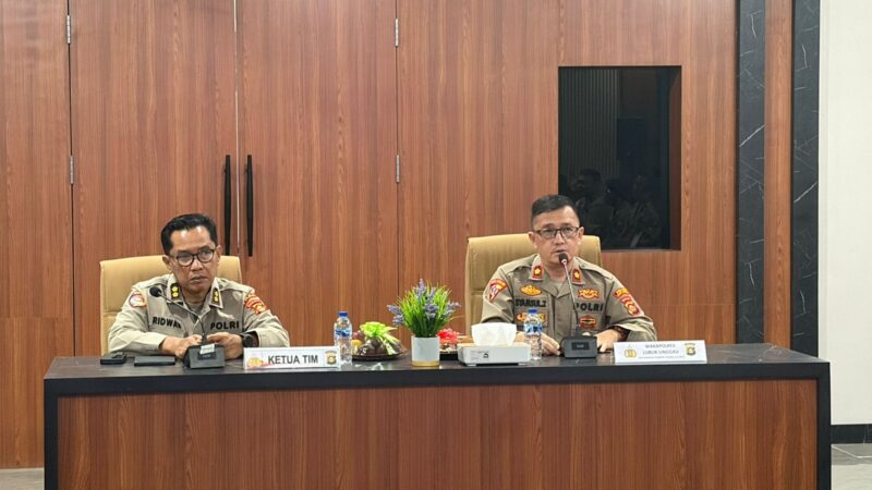 Sinergi Lima Polres Jajaran, Sambut Baik kunjungan Asistensi dari Tim Biro Perencanaan (Birorena) Polda Sumatera Selatan