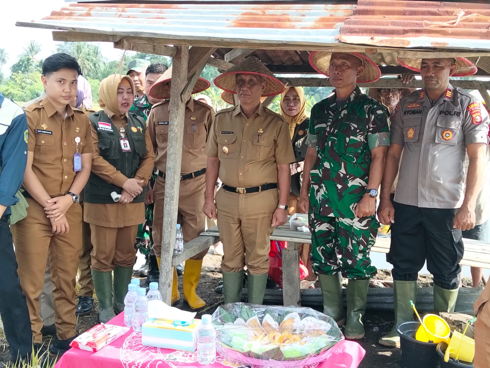 Menghadapi Tantangan Anomali Cuaca fenomena El Niño , Polres Lubuk Linggau Lakukan Penanaman Jagung Serentak