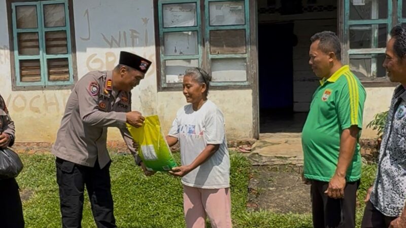 Sambut Hari Bhayangkara ke-80, Kapolres Musi Rawas Melalui Sat Binmas Gelar Jumat Berkah Berbagi
