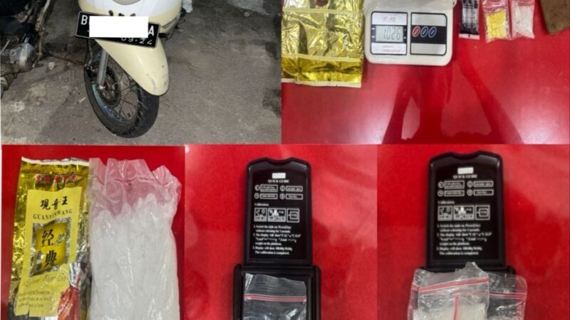 Aksi Kejar- Kejaran Satres Narkoba Polres Lubuklinggau Dengan Pembawa Sabu 1 Kilo Gram Lebih Dari lintas Muratara Tepatnya Di Jalinsum