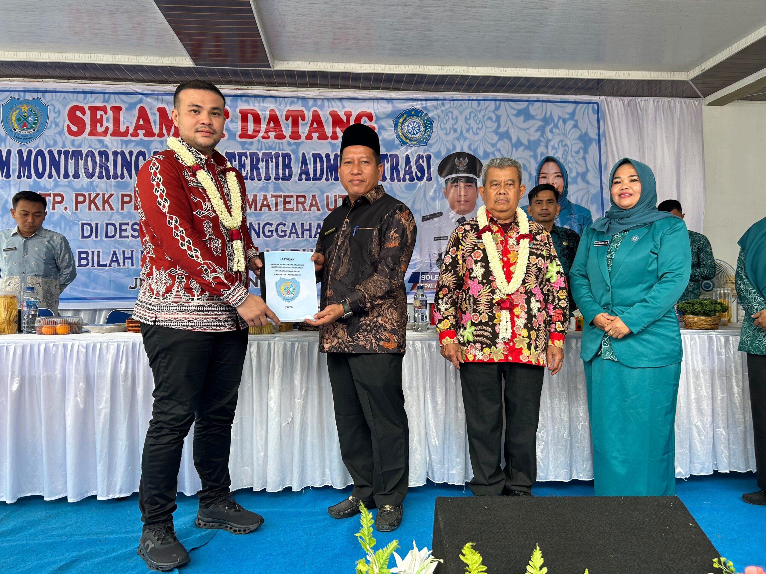 Wabup H. Jamri Sambut Tim Monitoring PKK Sumut, Tekankan 10 Program Pokok PKK Bukan Sekadar Jargon