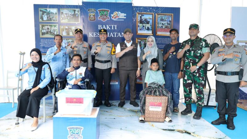 Wakapolda SumSel Tinjau Peningkatan Kesejahteraan Masyarakat Berbagai Program Sosial Melalui Kegiatan Bedah Rumah, Pembangunan Fasilitas Umum, Bantuan Sosial 