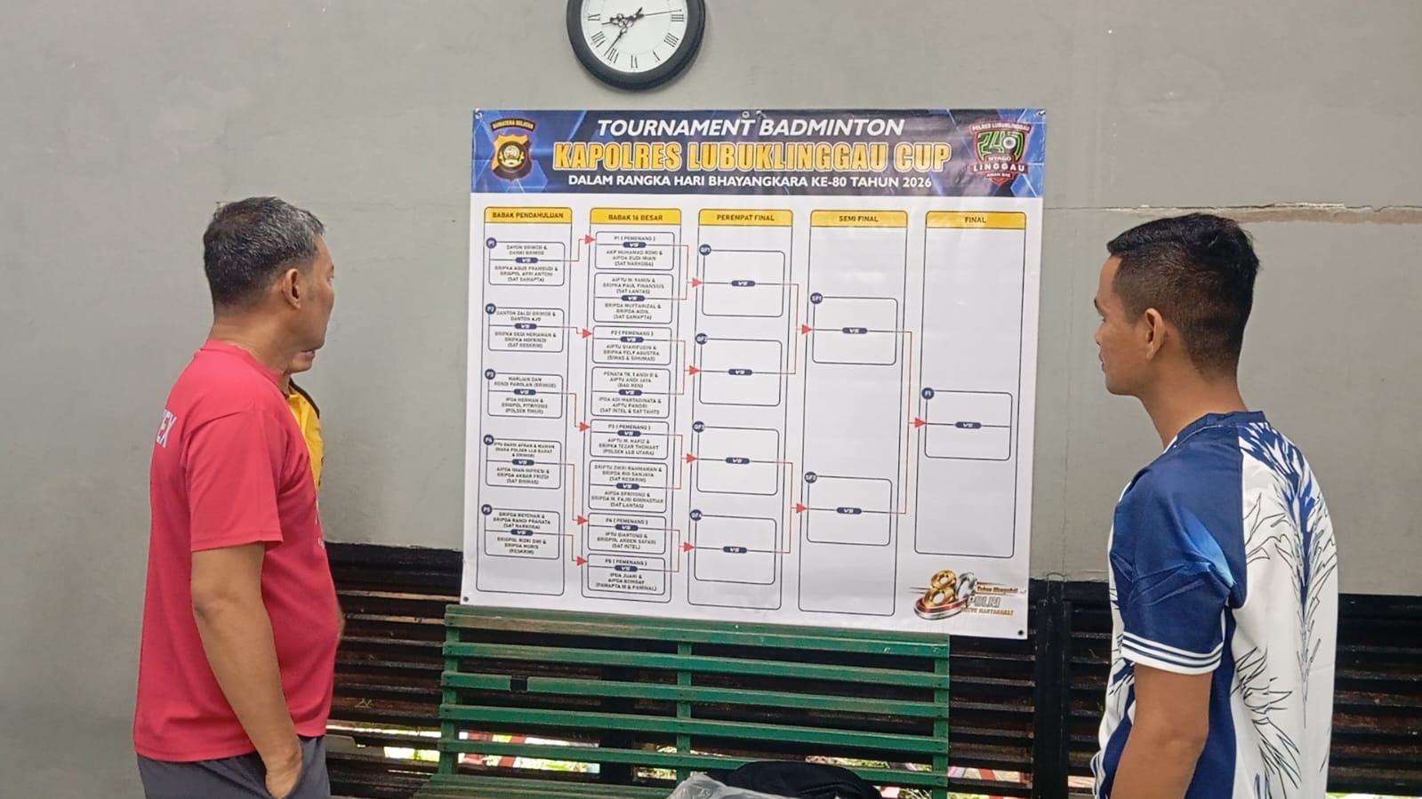 Sambut Bhayangkara ke-80 , Polres Lubuk Linggau Gelar Turnamen Bulu Tangkis (Badminton) Kapolres Cup 2026