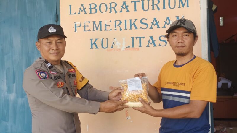Dukung Ketahanan Pangan Nasional, Polres Musi Rawas Kawal Penjualan Tonan Jagung Petani ke Bulog