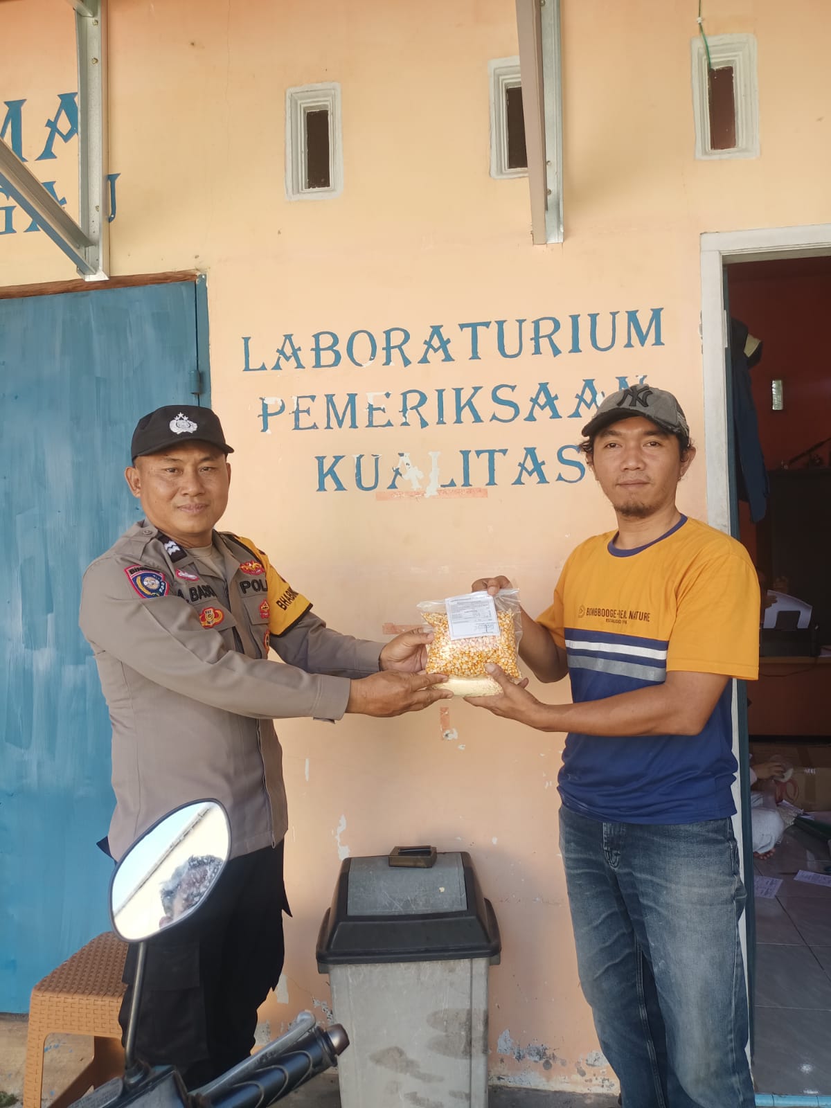 Dukung Ketahanan Pangan Nasional, Polres Musi Rawas Kawal Penjualan Tonan Jagung Petani ke Bulog