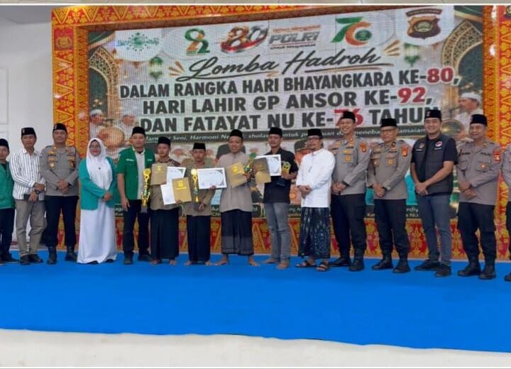Sinergi dalam Harmoni: Polres Musi Rawas dan Nahdlatul Ulama Rayakan Hari Bhayangkara dengan Lomba Hadroh