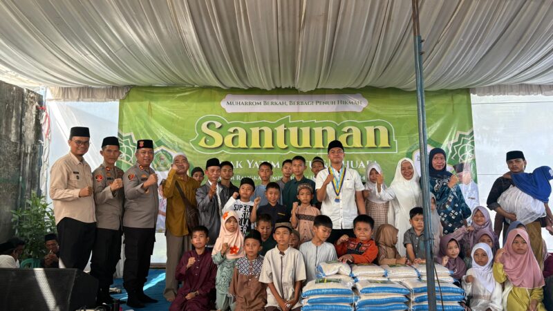 Gelar Doa Bersama Dan Santuni Anak Yatim Momentum Sakral Bulan Muharram 1448 Hijriah