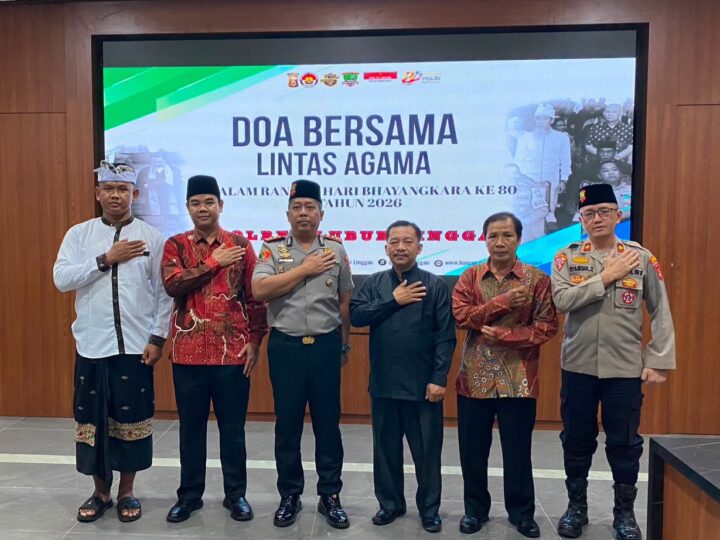 Polres Lubuk Linggau Memperingati Hari Ulang Tahun (HUT) ke-80 Bhayangkara , Berlangsung khidmat Dan Penuh Sinergitas