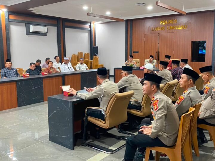 Indahnya Keberagaman dan Soliditas Antarumat Beragama di Bumi Silampari, Polres Lubuk Linggau, Gelar Doa Bersama Rangka HUT Bhayangkara ke-80