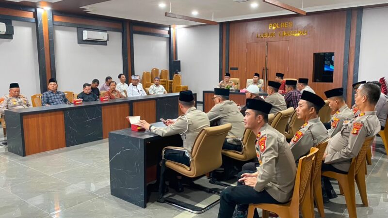 Indahnya Keberagaman dan Soliditas Antarumat Beragama di Bumi Silampari, Polres Lubuk Linggau, Gelar Doa Bersama Rangka HUT Bhayangkara ke-80