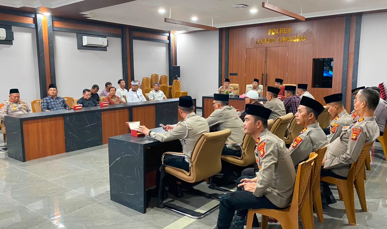Indahnya Keberagaman dan Soliditas Antarumat Beragama di Bumi Silampari, Polres Lubuk Linggau, Gelar Doa Bersama Rangka HUT Bhayangkara ke-80