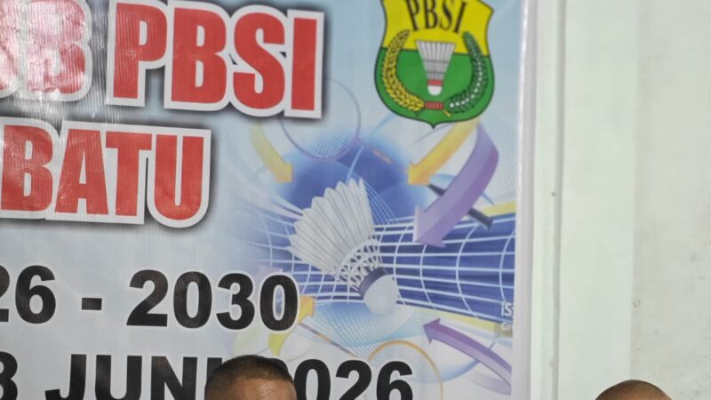Sah, Muskan Rambe Jabat Ketua PBSI Kabupaten Labuhanbatu Periode 2026-2030