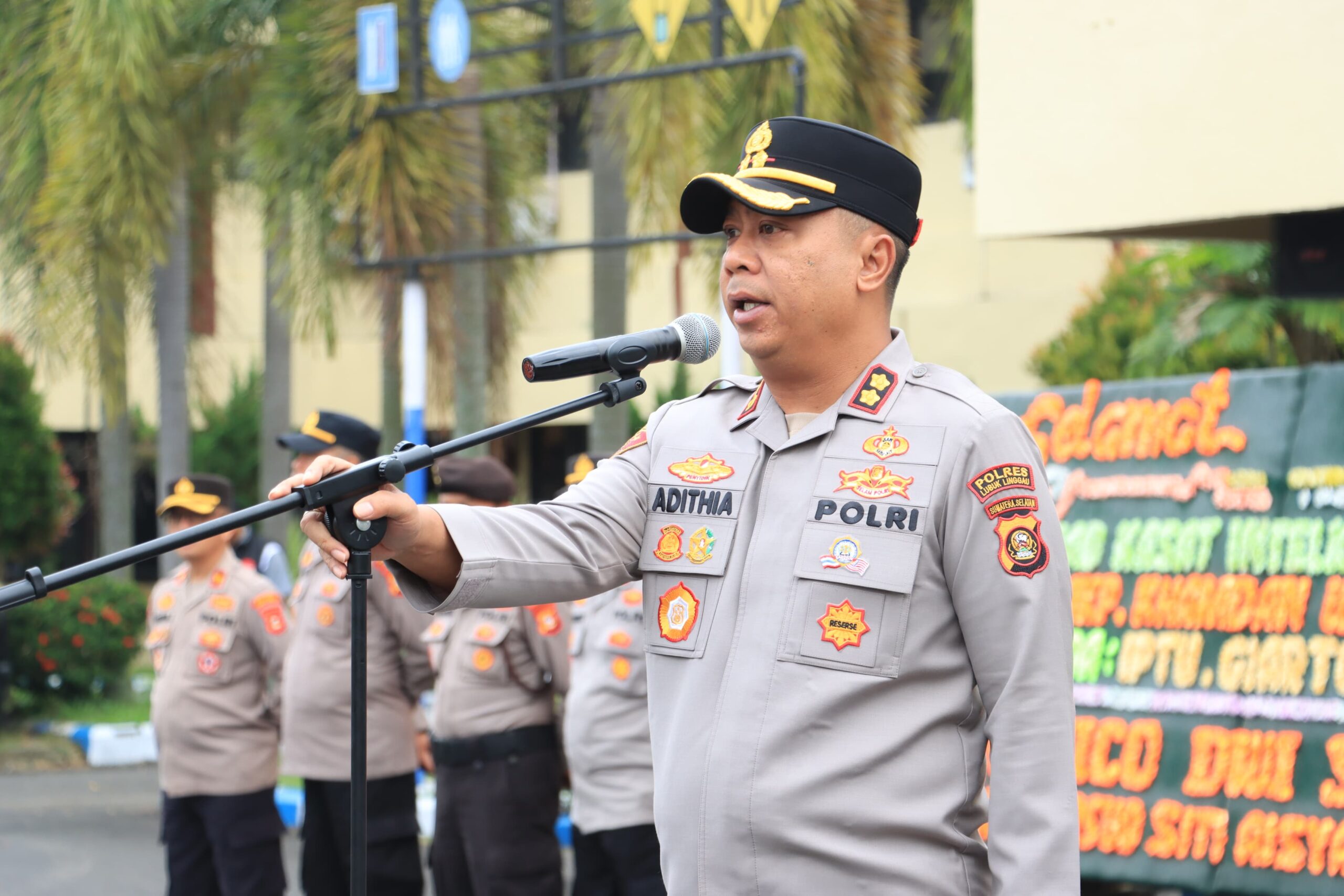 HUT Bhayangkara Ke -80 , Kapolres Lubuk Linggau Apresiasi dan Bangga Atas Dedikasi Sukseskan Acara