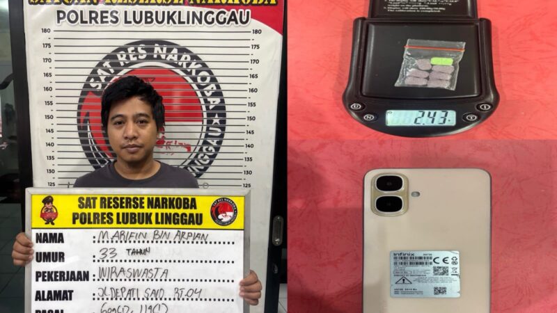 Sering Dijadikan Tempat Transaksi Narkotika Dijalan Depati Said Akhirnya, Tim Satresnarkoba Polres lubuk Linggau Berhasil Ringkus (MA) Berikut BB 7 Butir Pil Ekstasi Ukuran 2,43 gram